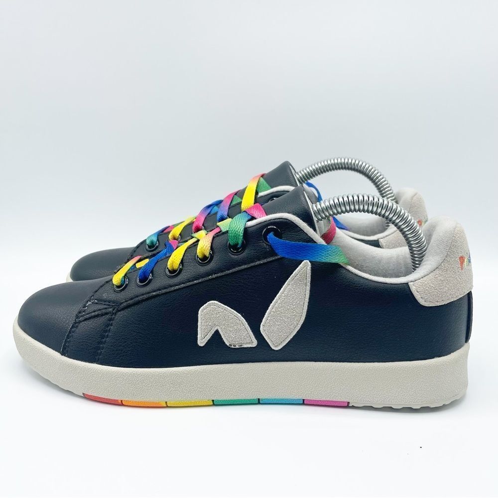 Pride Bunny leather and suede sneakers - M6 / W7 unisex